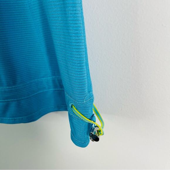 Lululemon blue Ra Ta Ta topper cinch athletic activewear tank top 6 - Picture 4 of 7